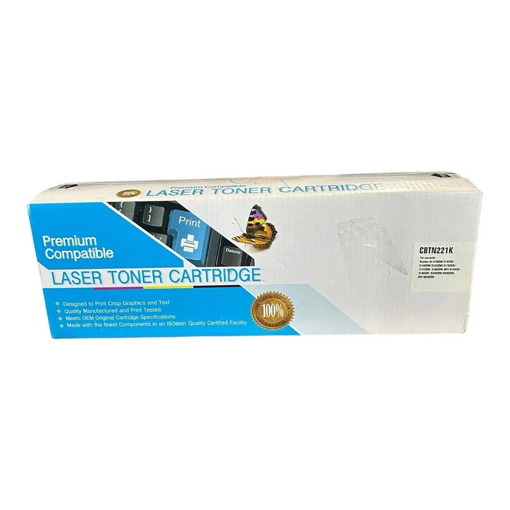 Premium Black Laser Toner Cartridge CBTN221K